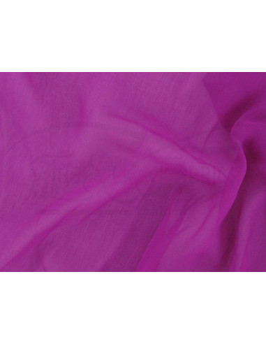 Plum C105  Silk Chiffon Fabric