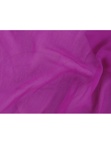 Plum C105  Silk Chiffon Fabric