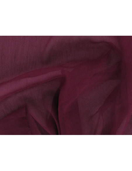 Wine berry C108  Silk Chiffon Fabric
